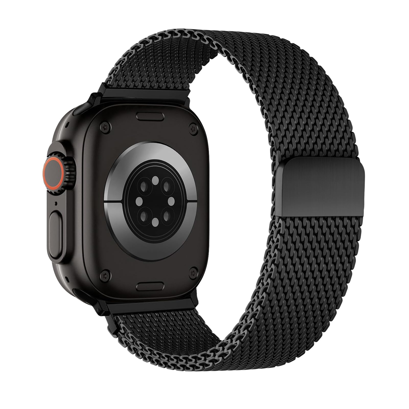 WSYB Milanese Magnetic Band Compatible with Apple Watch, Breathable Stainless Steel Mesh with Strong Magnetic Buckle, Compatible with iWatch Series Ultra 11 10 9 8 7 6 SE